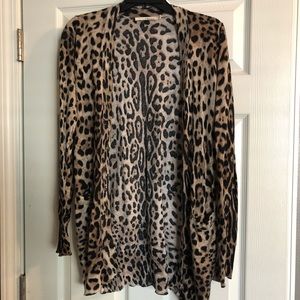 Leopard Cardigan M